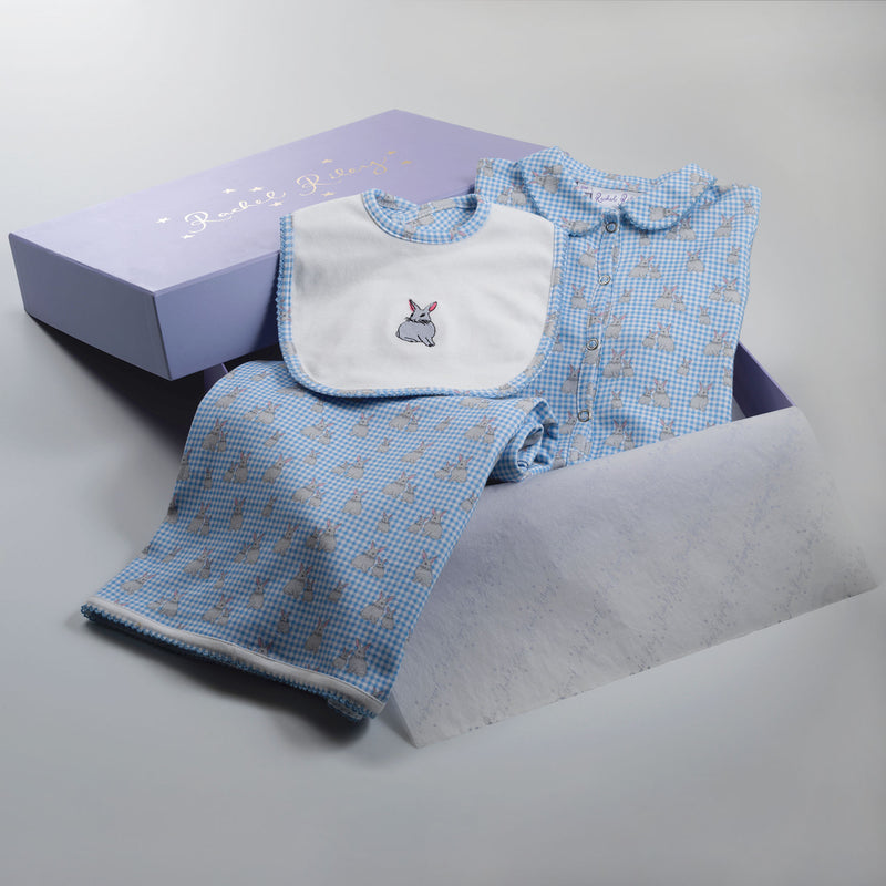 Blue Bunny Baby Gift Set