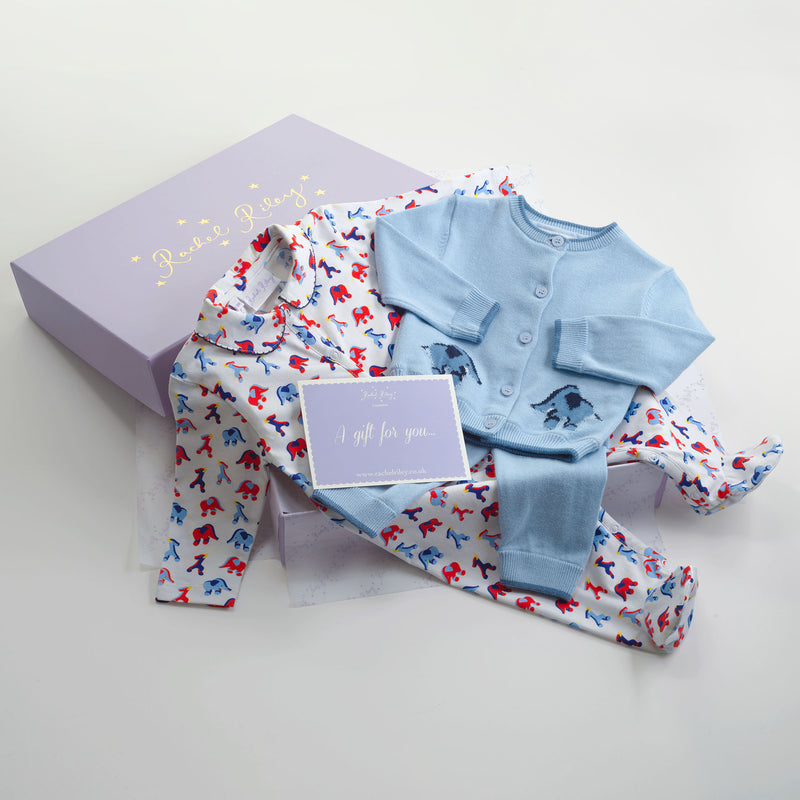 Elephant Baby Gift Set