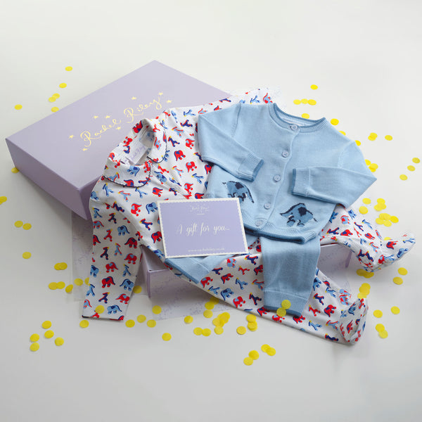 Elephant Baby Gift Set