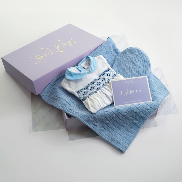 Baby Boy Smocked Gift