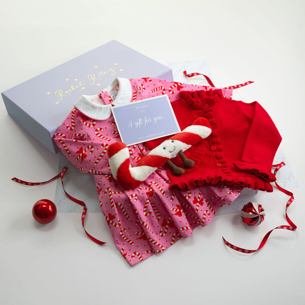 Baby Girl Candy Cane Gift