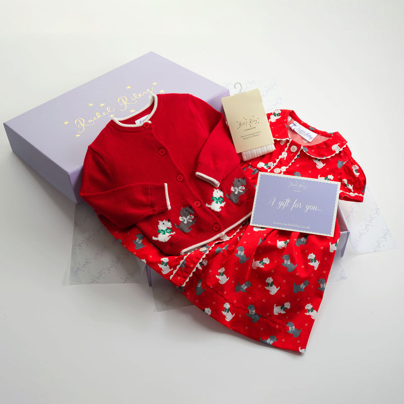 Baby Girl Scottie Gift Set