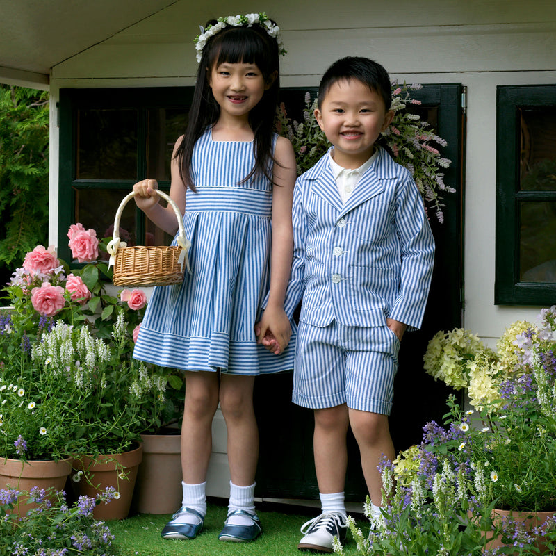 Oxford Pleated Dress