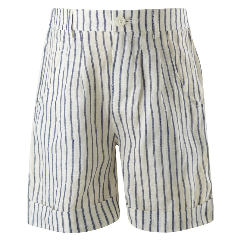 Stripe Linen Shorts