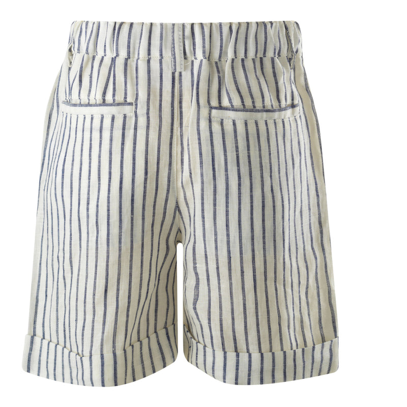 Stripe Linen Shorts