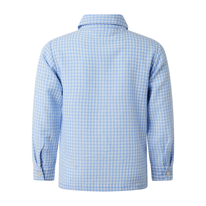 Gingham Turn-up Shirt