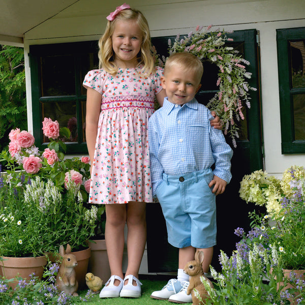 Wild Garden Smocked Dress