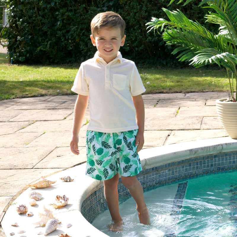 Palm Tree Swim Shorts