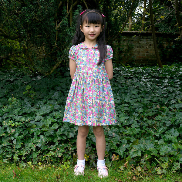 Peony Button-front Dress