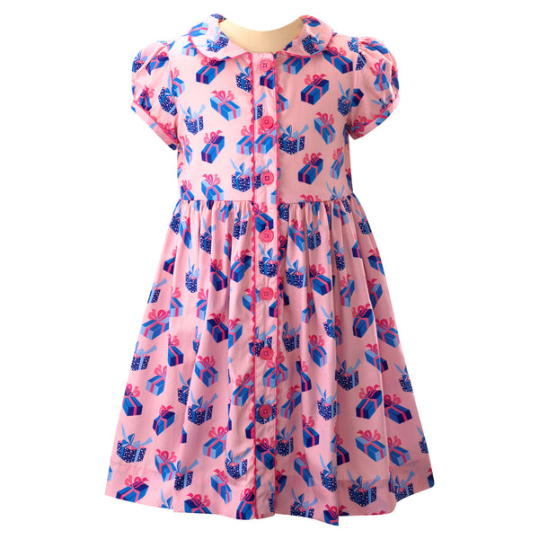 Gift Button-front Dress