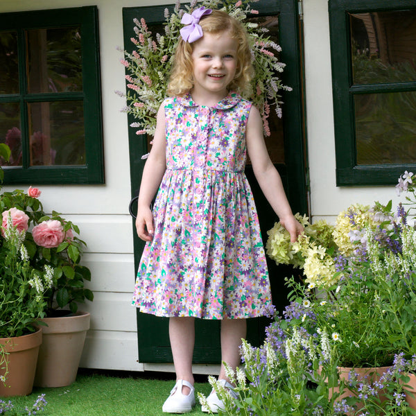 Lilac Grosgrain Ribbon Hairbow