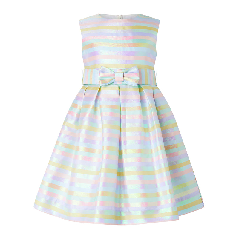 Pastel Stripe Party Dress