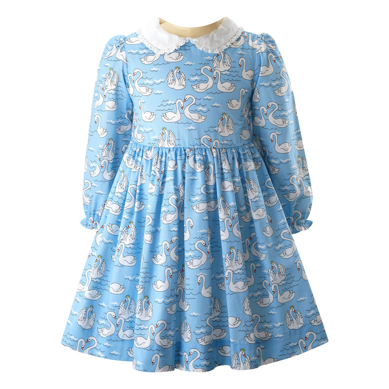 Peter Pan Collar Swan Dress