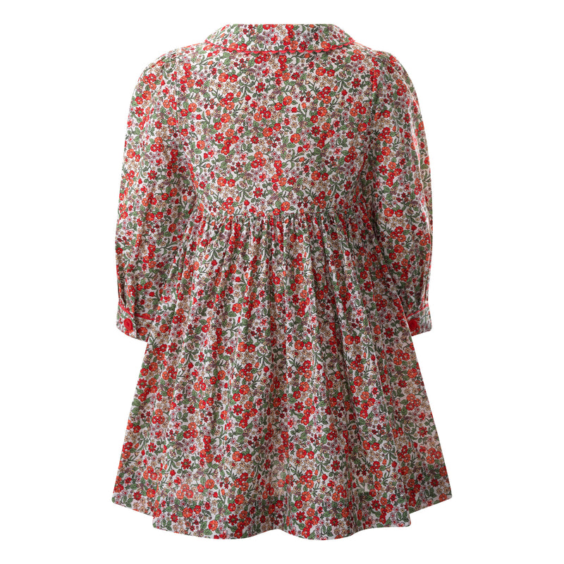 Botanical Button-front Dress