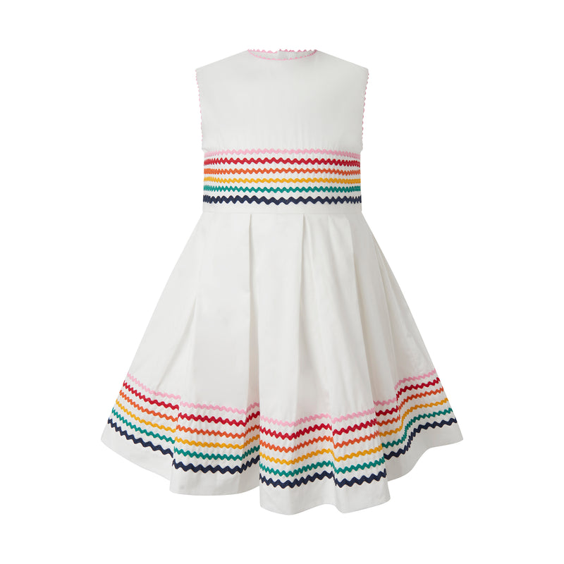 Ric Rac Applique Dress