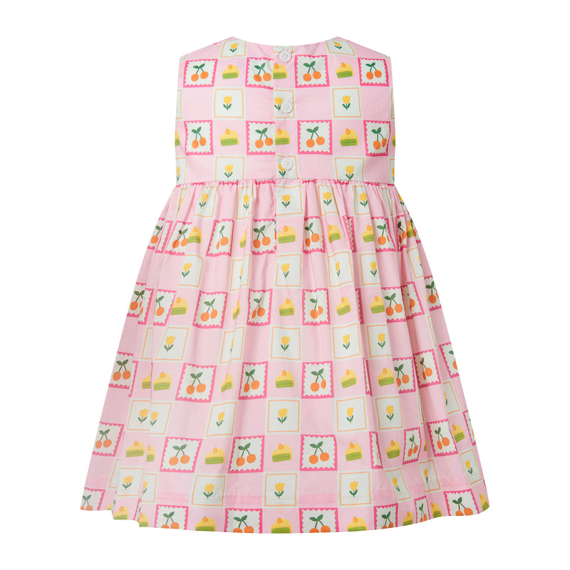 Patchwork Bow Dress