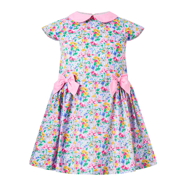 Meadow Floral Bow Dress