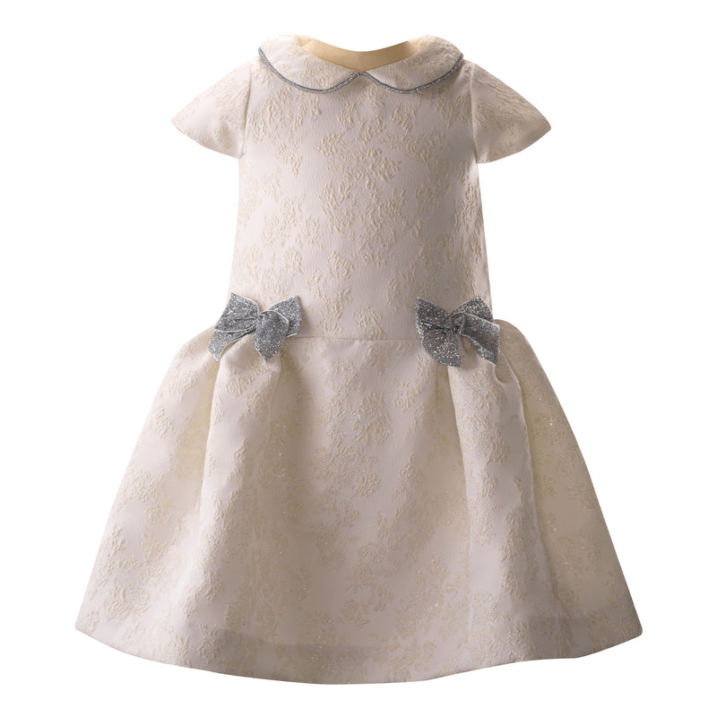 Bow Damask Dress