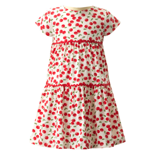 Cherry Tiered Dress