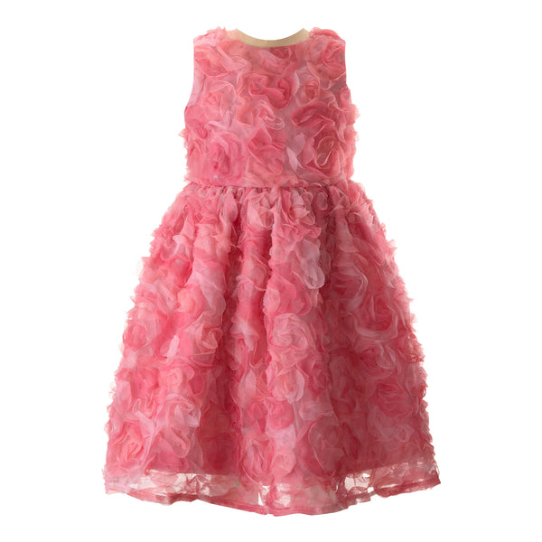 Rosette Flutter Party Dress