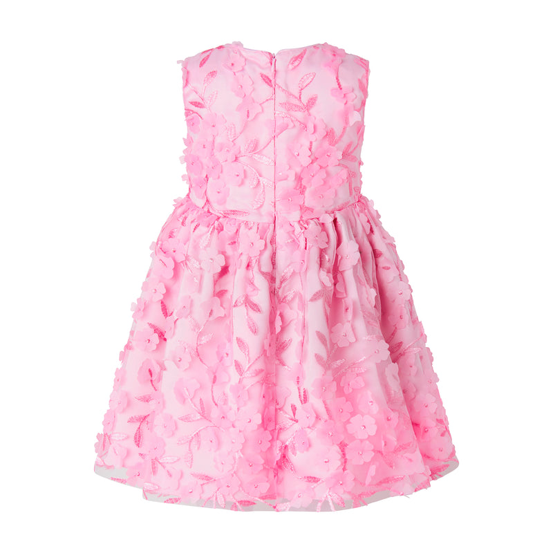 Flutter Rose Party Dress