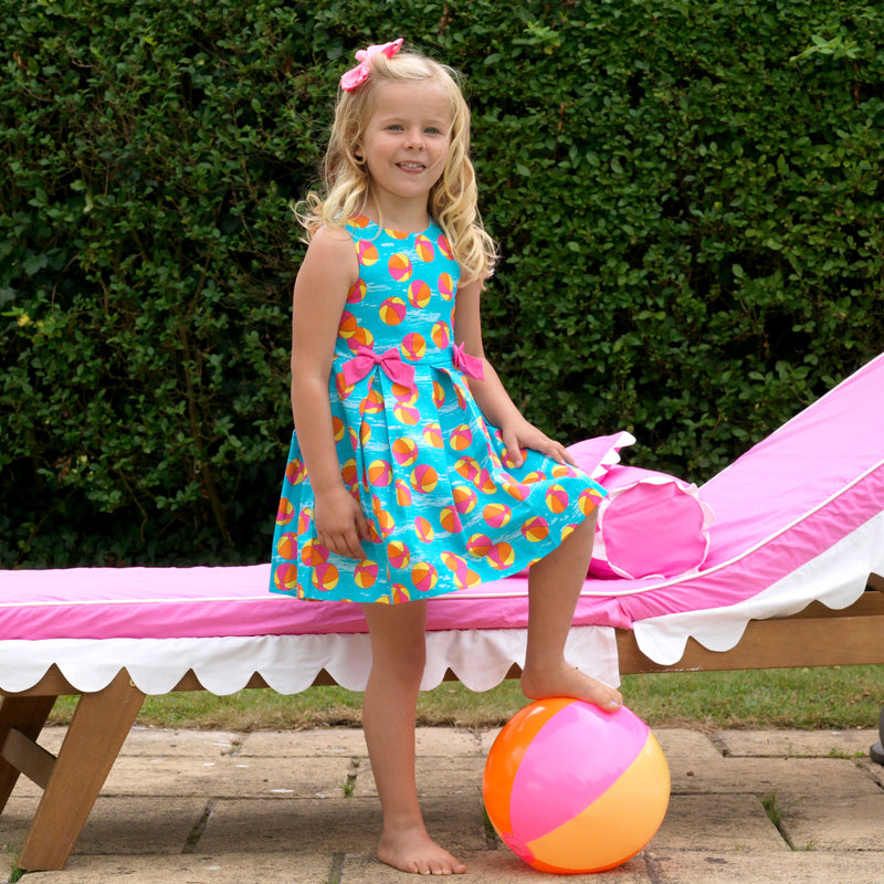 Pool Play Pleated Sundress