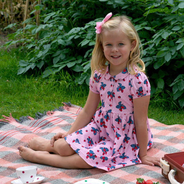 Strawberry Jersey Dress