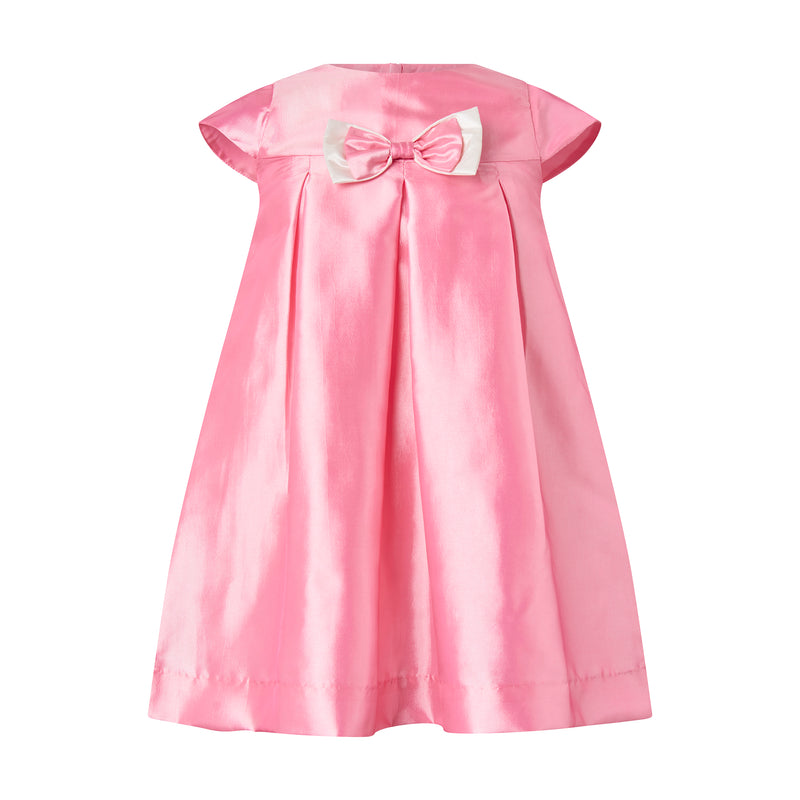 Bow Taffeta Dress