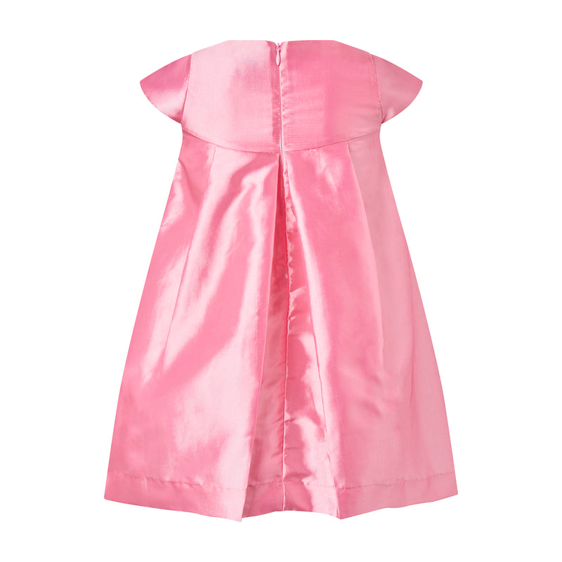 Bow Taffeta Dress