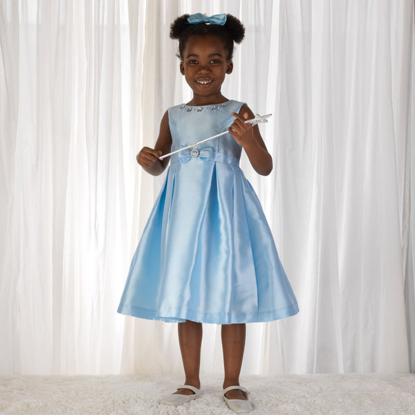 Crystal Princess Dress Blue