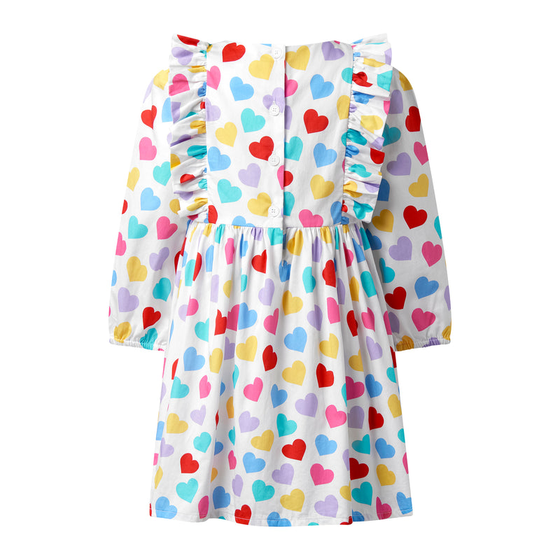 Confetti Heart Frill Dress