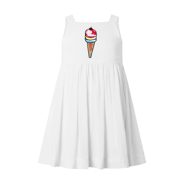 Ice Cream Applique Sundress