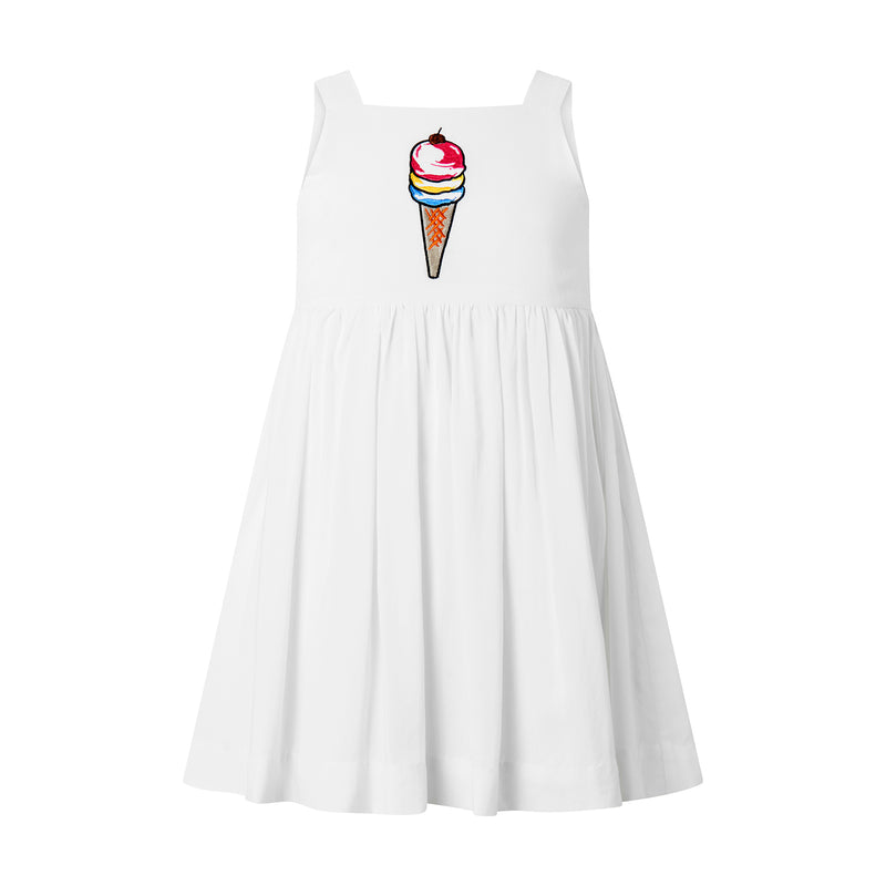 Ice Cream Applique Sundress