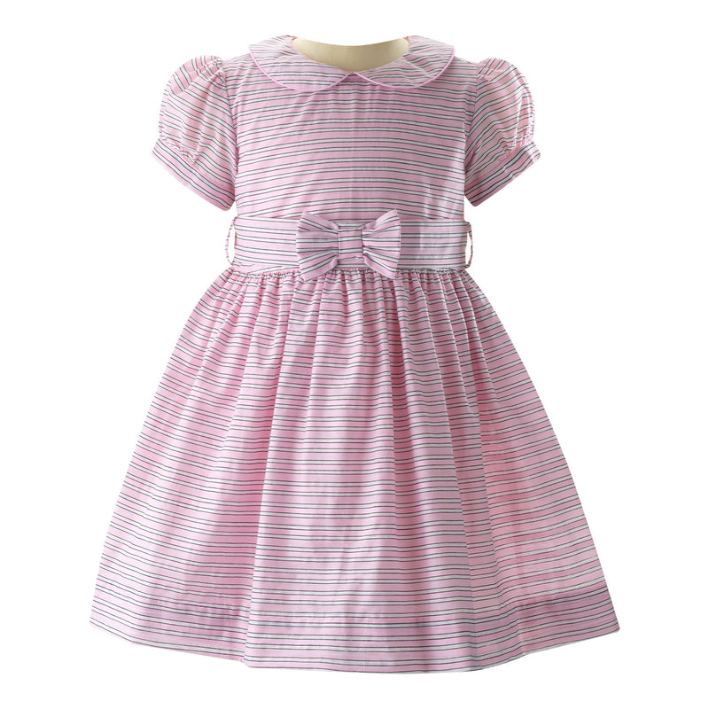 Pink Stripe Party Dress