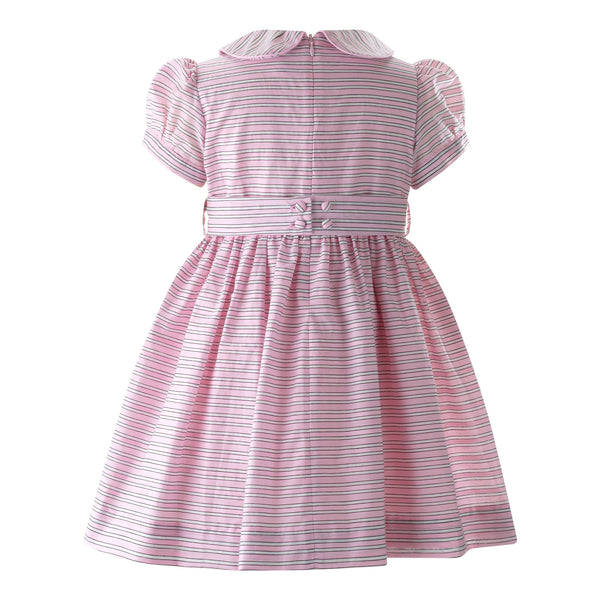 Pink Stripe Party Dress