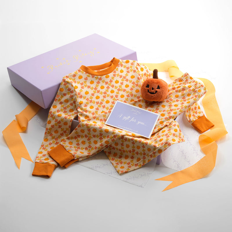 Kids Pumpkin Pyjamas Gift Set