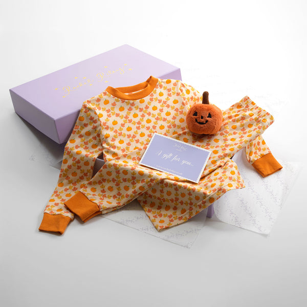 Kids Pumpkin Pyjamas Gift Set