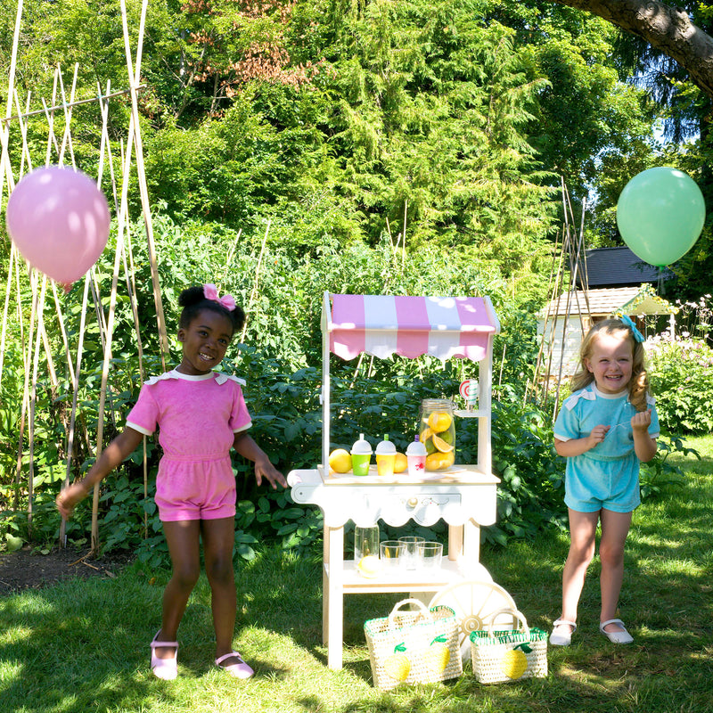 Bow Towelling Playsuit, Pink