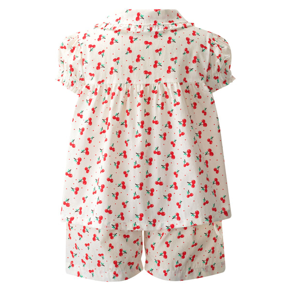 Cherry Babydoll Short Pyjamas