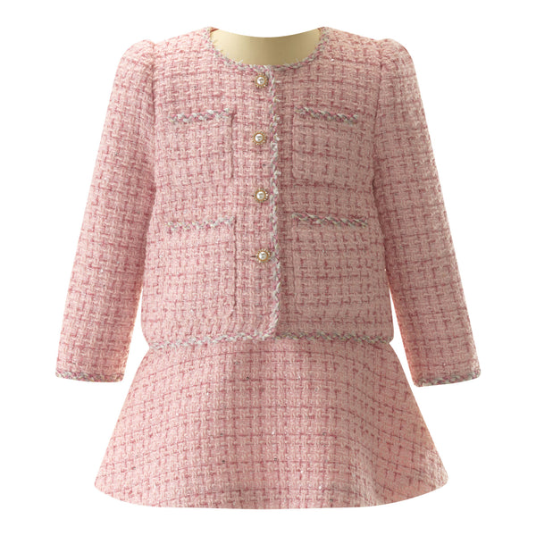 Tweed Jacket and Skirt Set