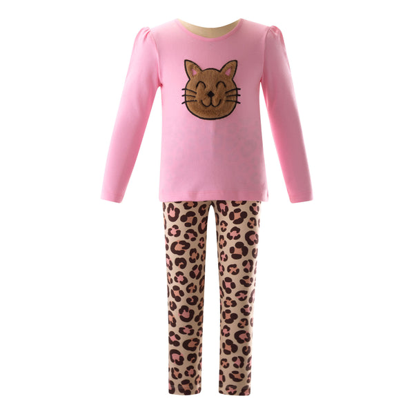 Leopard Jersey Set
