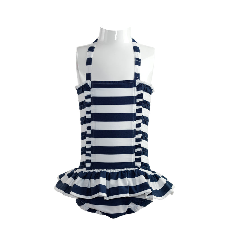 Breton Ruched Swimsuit