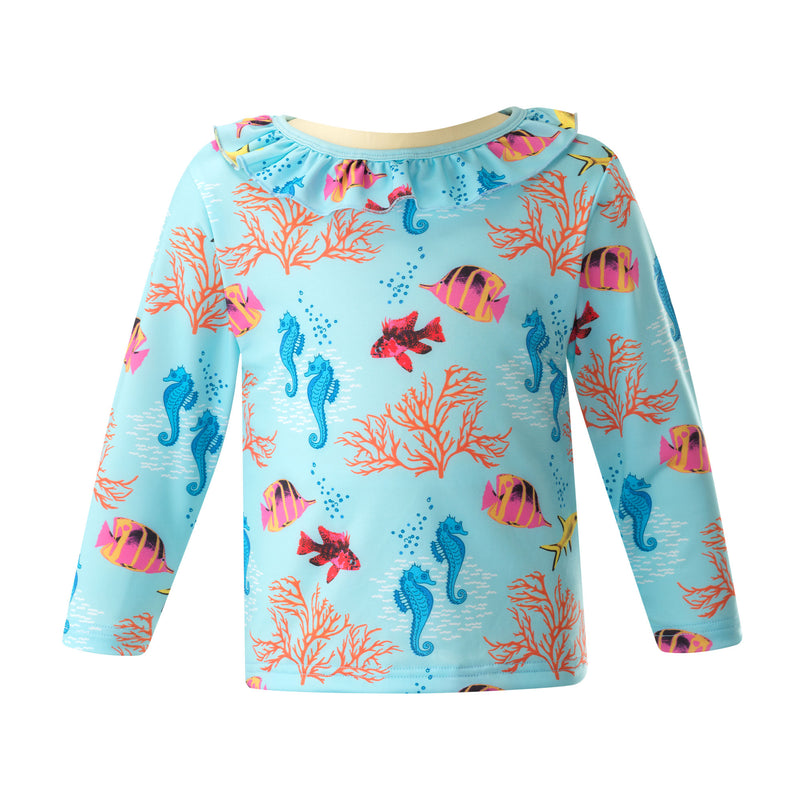 Coral Reef Rashguard Set