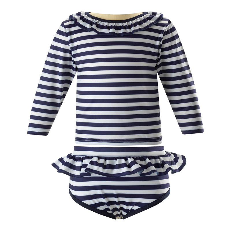 Breton Stripe Rashguard Set