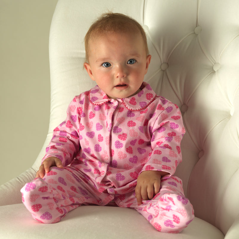 Scatter Heart Babygro