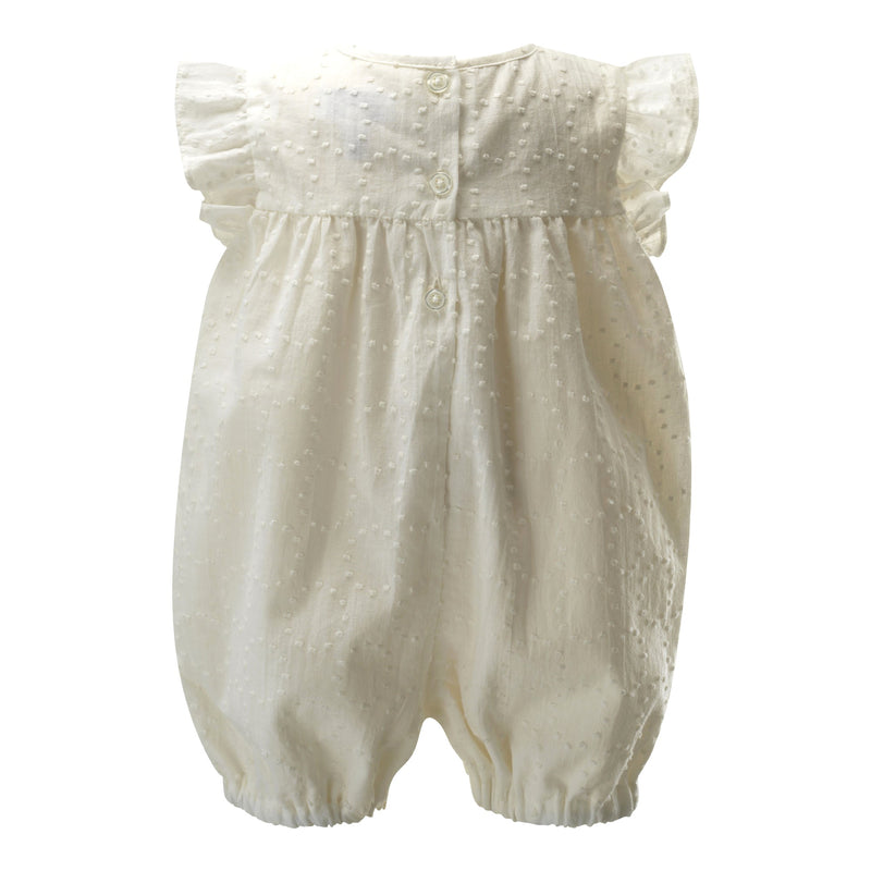 Swiss Dot Babysuit