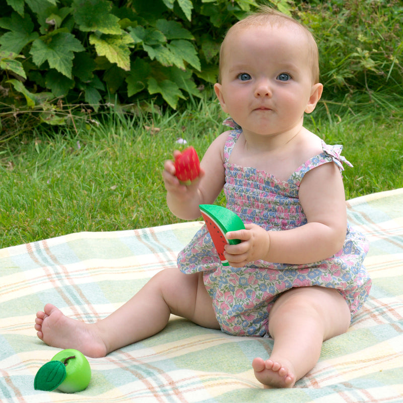 Pastel Floral Smocked Bubble