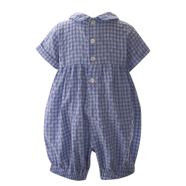 Rocking Horse Smocked Babysuit