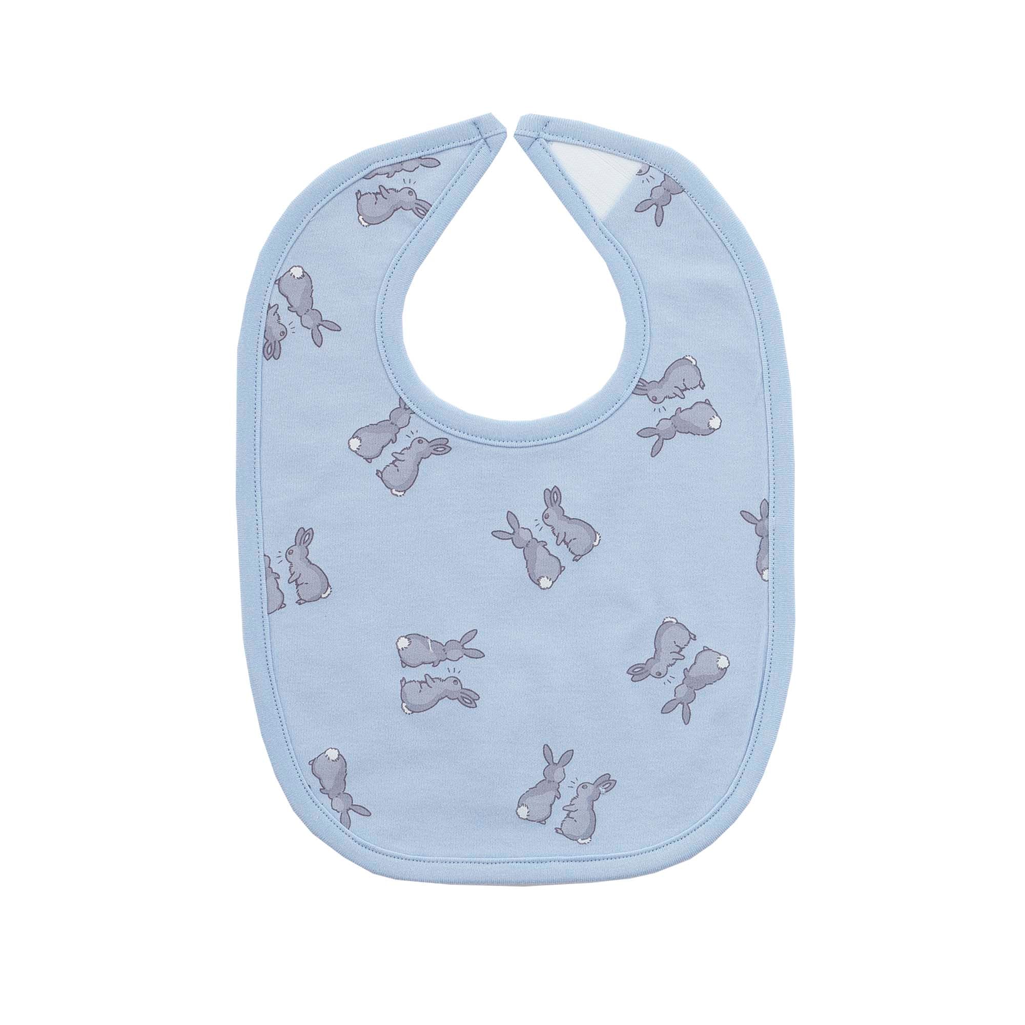 Blue Bunny Bib