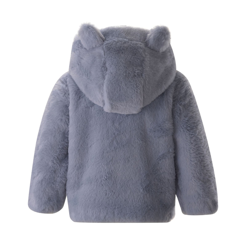 Blue Teddy Coat